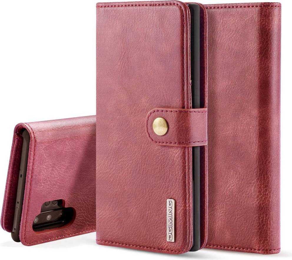 DG.Ming Samsung Galaxy Note 10 Pro Wallet Case Red