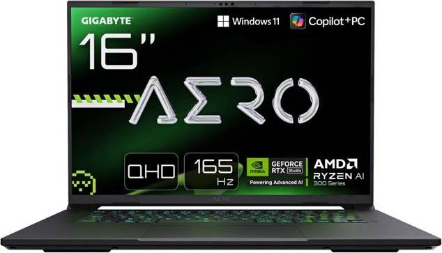 Rtx 5060 gigabyte Gigabyte Aero X16 16 Inch R7-AI Laptop
