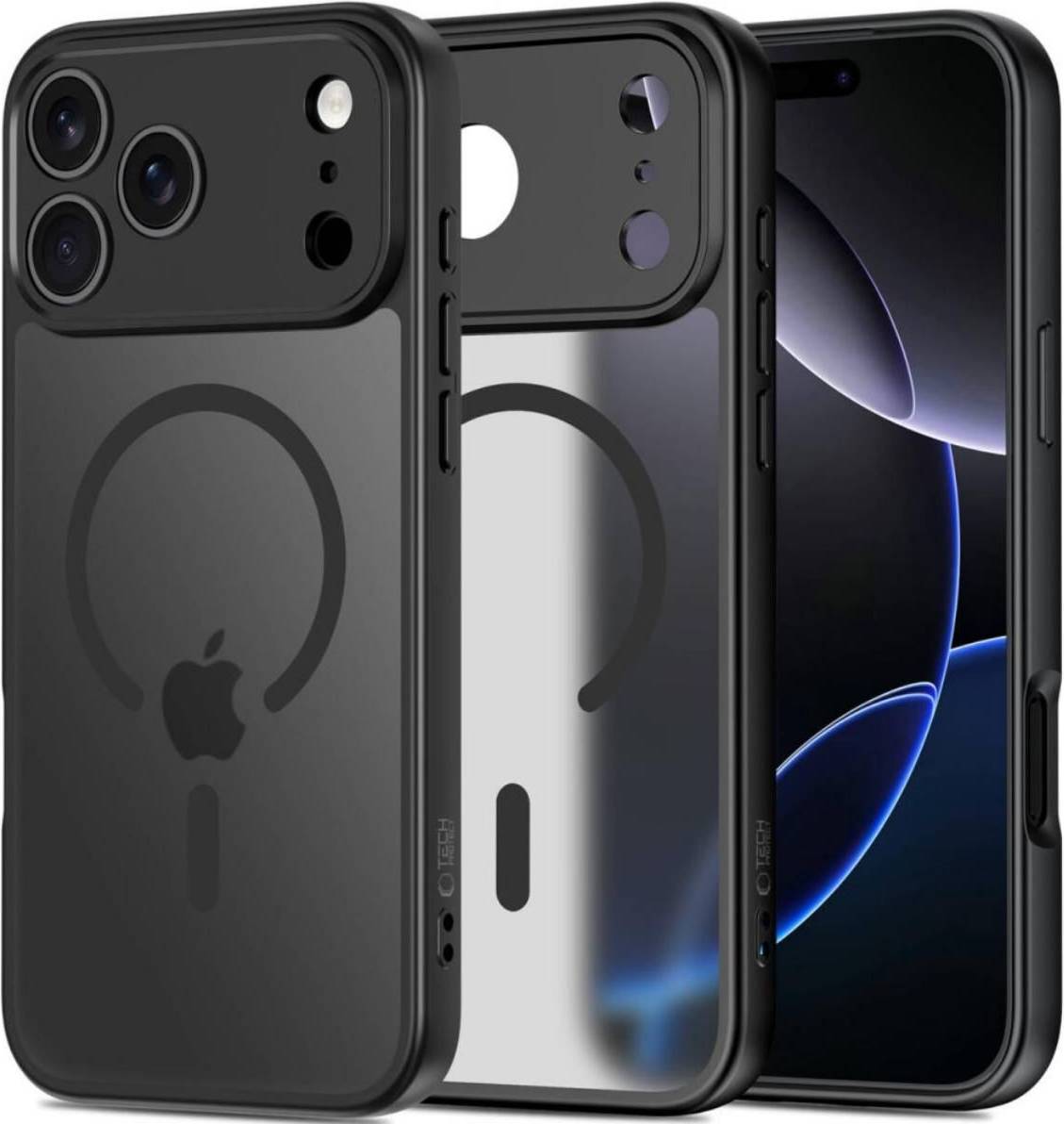 Tech-Protect iPhone 17 Pro MagSafe Basic Matte Svart