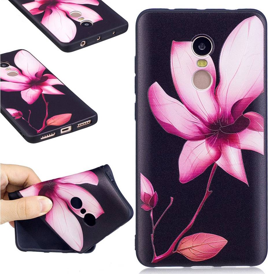 Xiaomi Redmi Note 4 Pattern Embossed Soft TPU Case