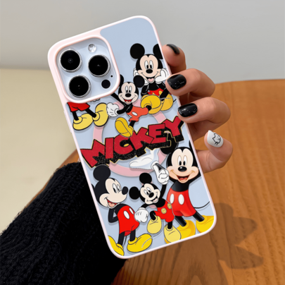 Mickey mouse phone Shein Mickey Mouse Patterned Phone Case