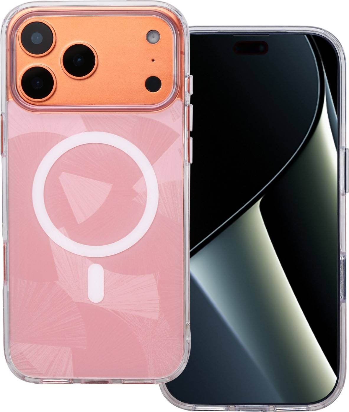 Flash Mag Bakdeksel for iPhone 17 Pro Max Rosa