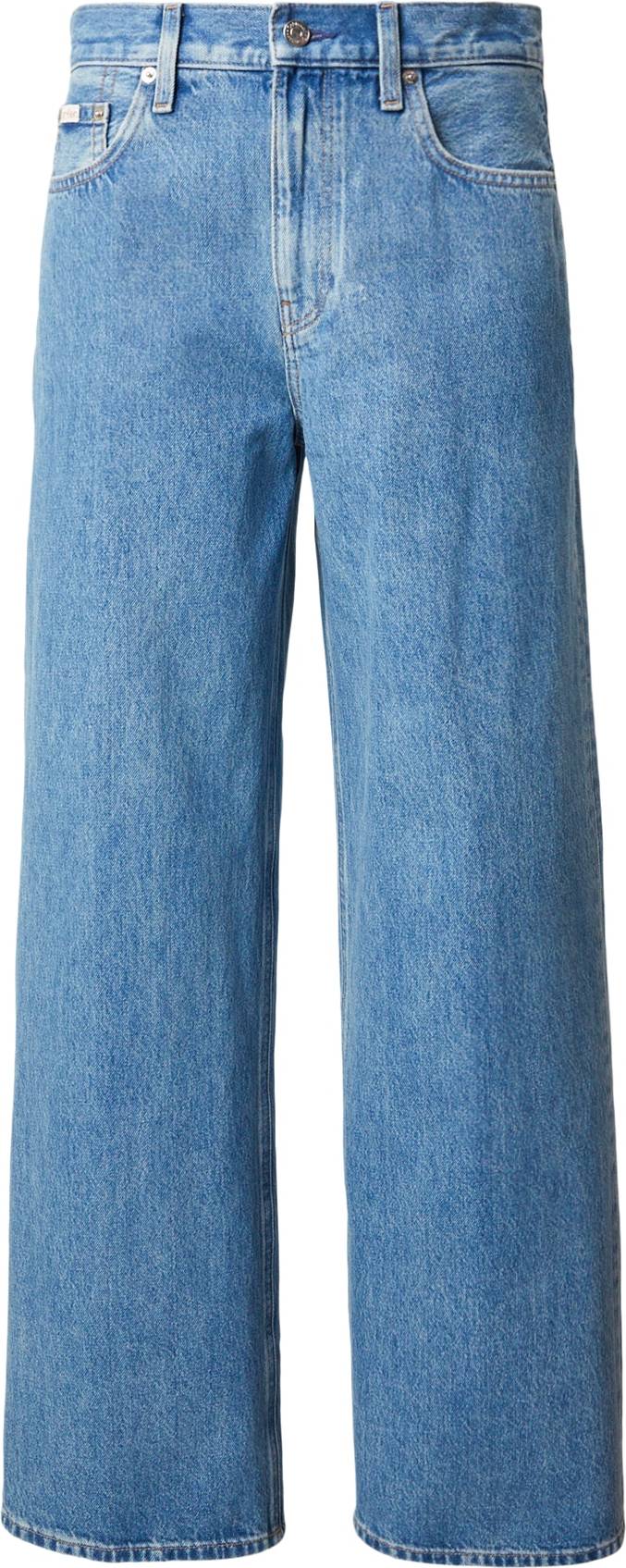 Calvin Klein Jeans Low Rise Baggy Low Rise Blue - Blue