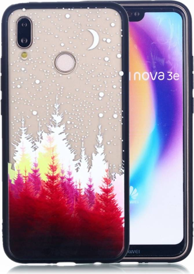 Huawei P20 Lite Pattern Rubberized Case