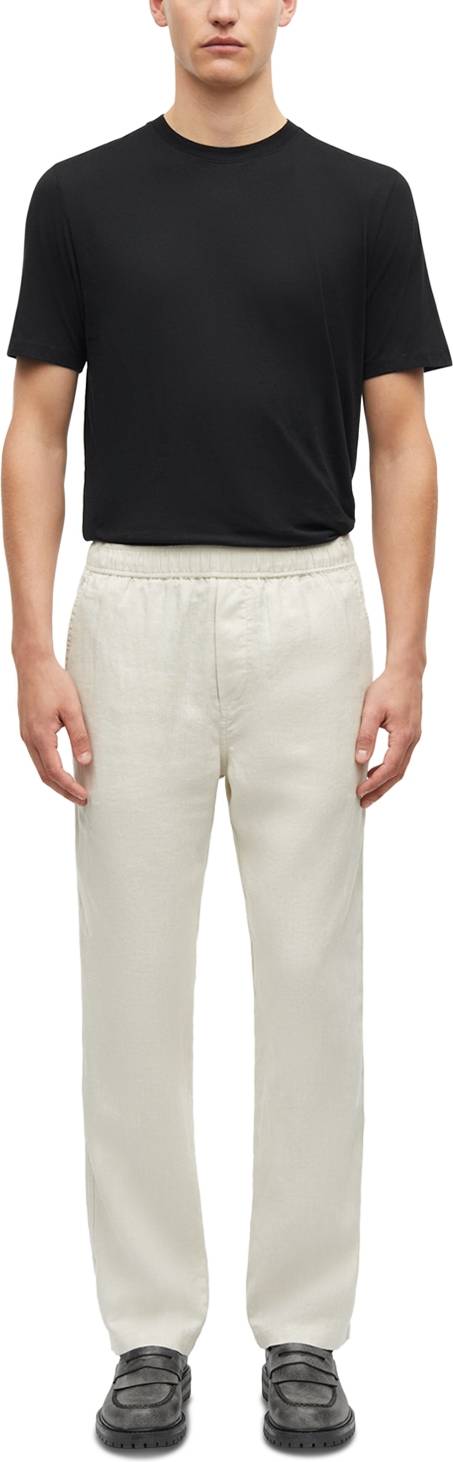 Samsøe Samsøe Jabari Linen Drawstring Trousers - Moonstruck