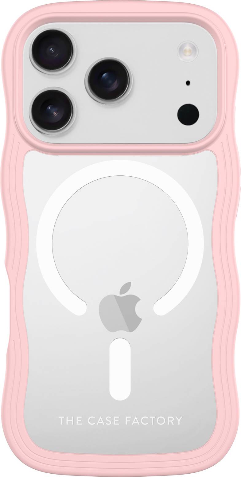 Iphone pro max 17 The Case Factory Wave Mag iPhone 17 Pro Max Rosa