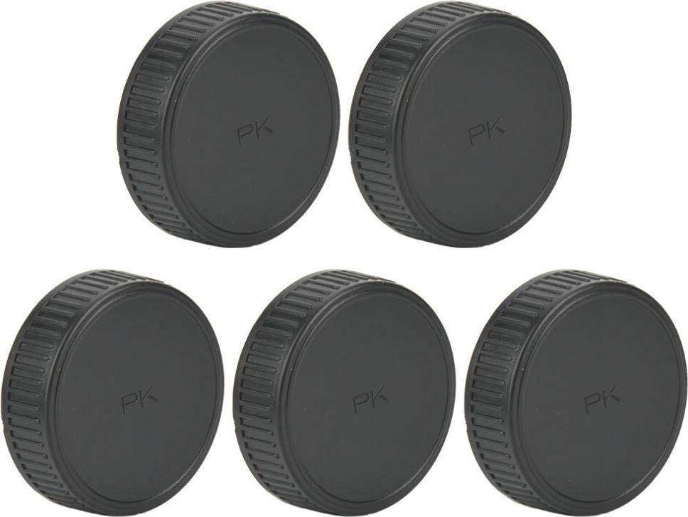 5 Pieces Plastic Protective Rear Lens Cap