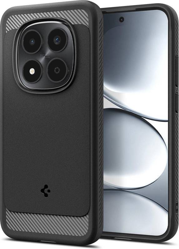 Spigen Rugged Armor Cover til Xiaomi Redmi Note 13 Pro / Redmi Note 11S - Sort