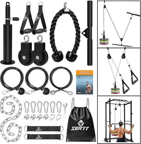 Viktkabel Remskiva System Gym