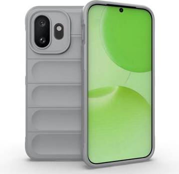 OnePlus OnePlus 15T Rugged TPU Cover Lysegrå