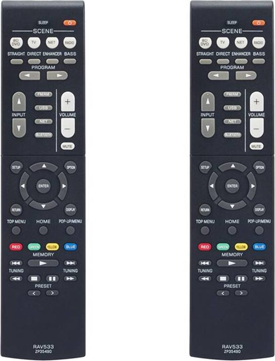 Jojomino RAV533 Télécommande Remplacement AV Receiver RX-V579