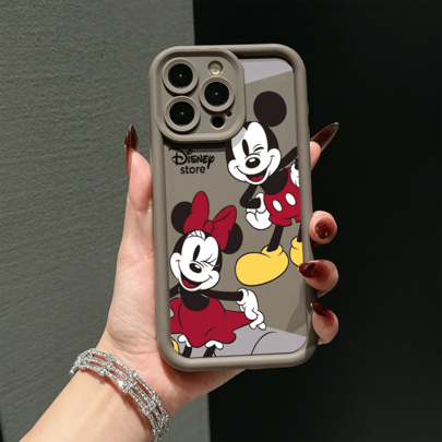 Mickey mouse phone Shein Mickey Mouse Patterned Phone Case