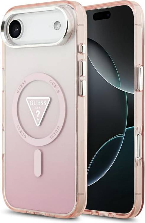 Guess Case IML Gradient Triangle Logo MagSafe