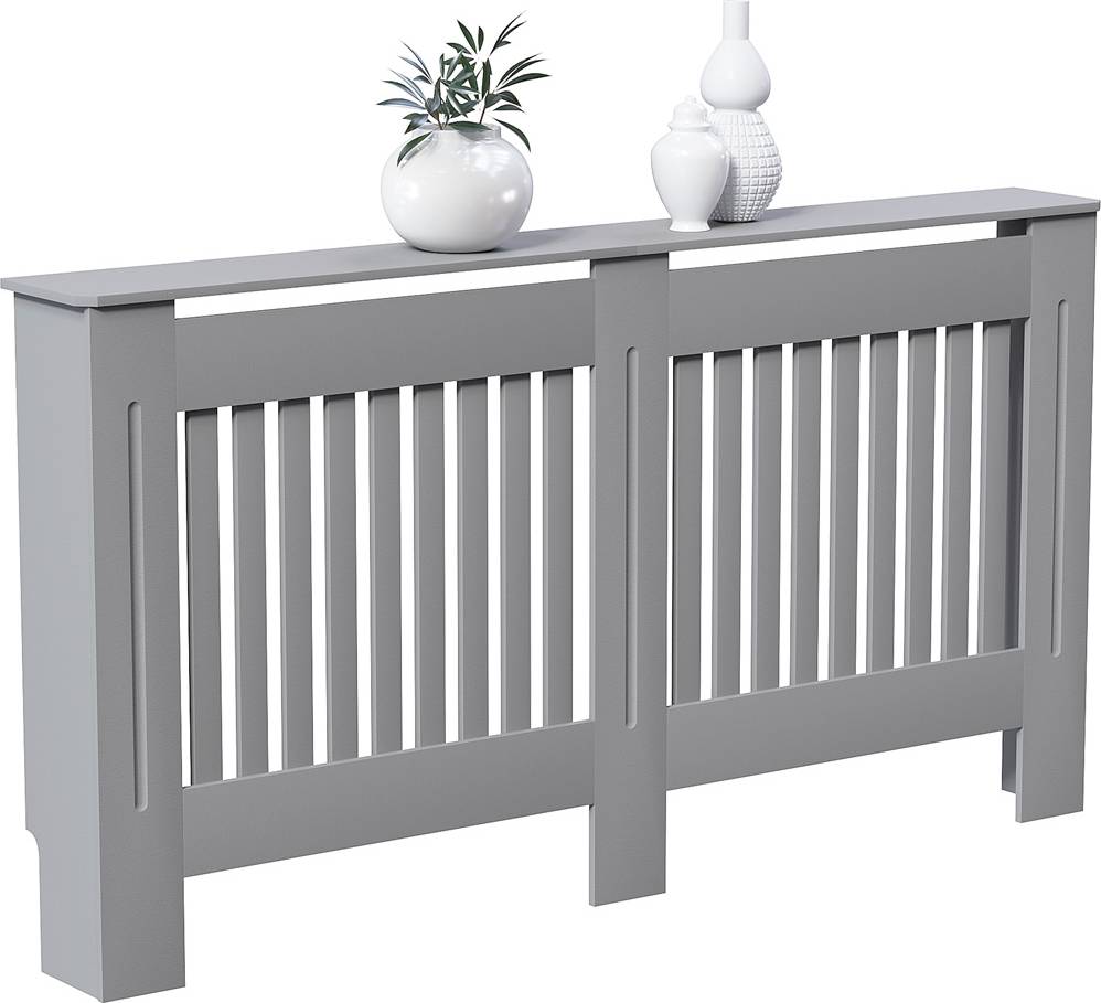 Vida Designs Chelsea Olive Grey Radiator Cover Large
