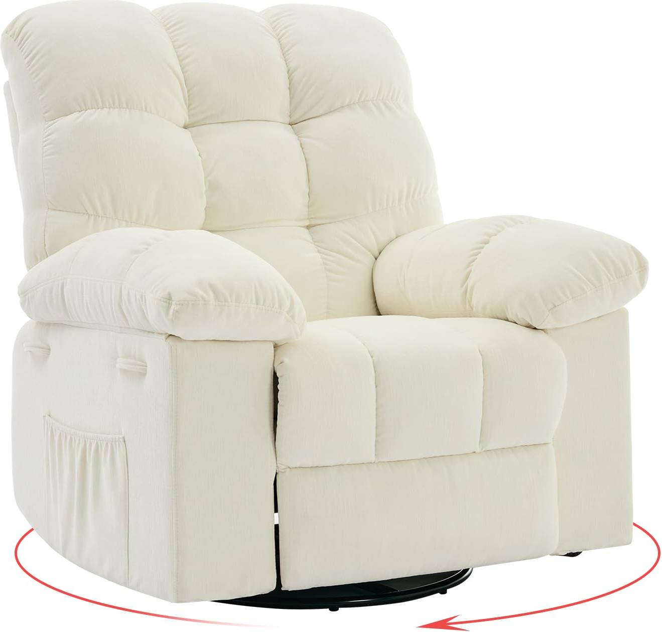 360° Swivel Rocking Recliner Chair