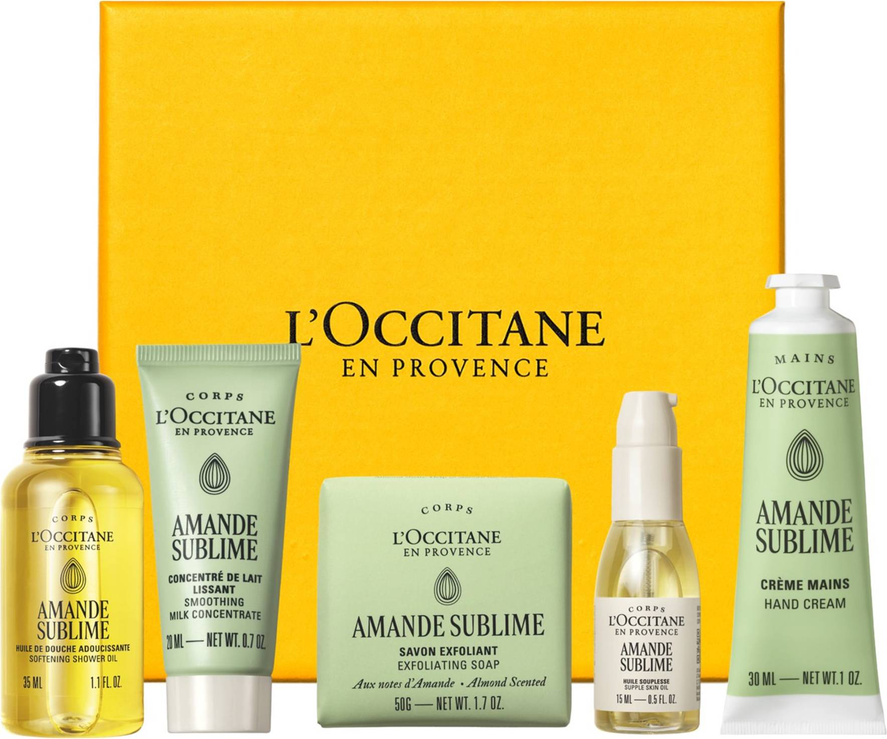 L'occitane gift set L'Occitane Amande Sublime Routine Pflege Set