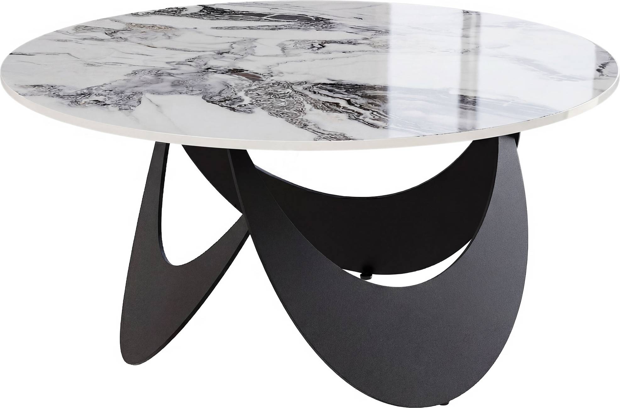 Homcom Sintered Stone Top Coffee Table
