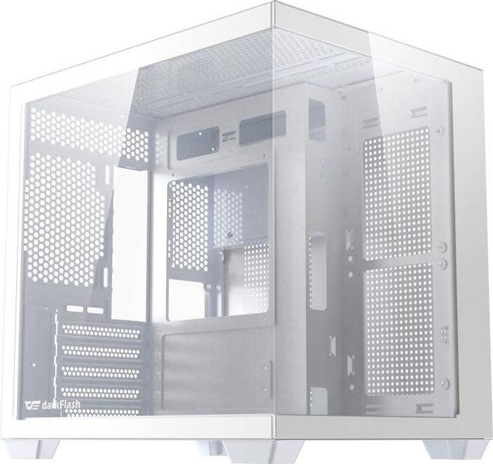 darkFlash DS900G Computer Case - White