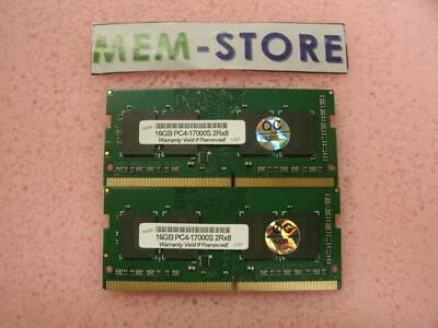 MB 32GB DDR4 2133 SODIMM Memory