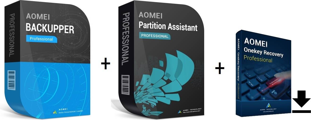 AOMEI Bundle Professional Softwarepaket