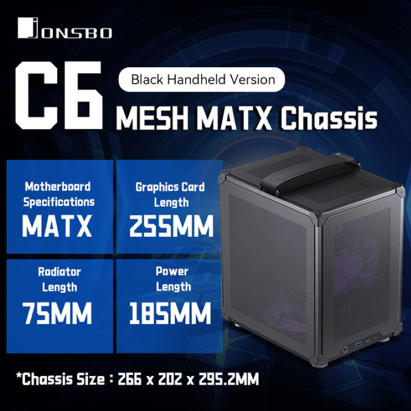 C6 Matx Mini ITX Case