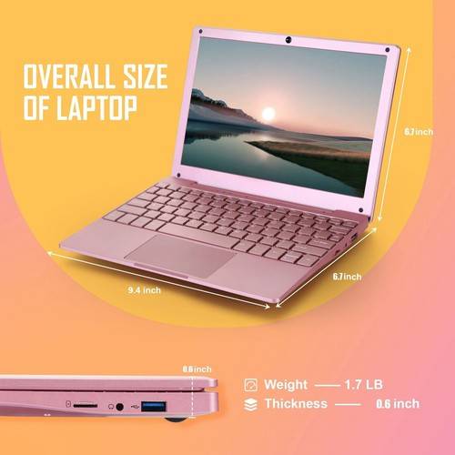 Microsoft windows 11 Microsoft Windows 11 Laptop 10in Quad Core Notebook