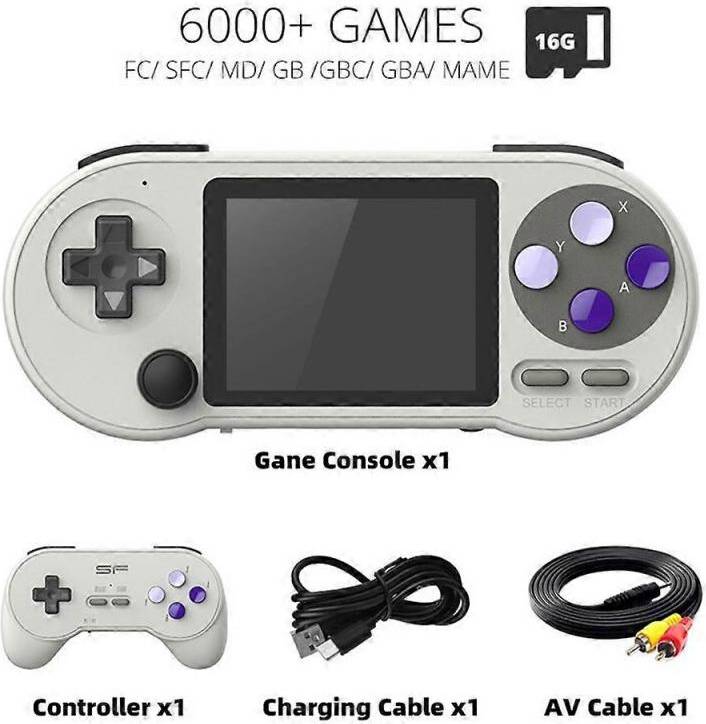 Data Frog SF2000 Portable Handheld Game Console