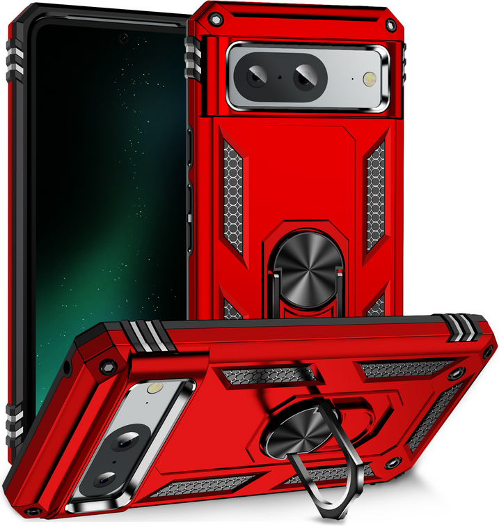8pro Red Magnetic Ring For Google Pixel 9Pro 8Pro 7Pro 6Pro
