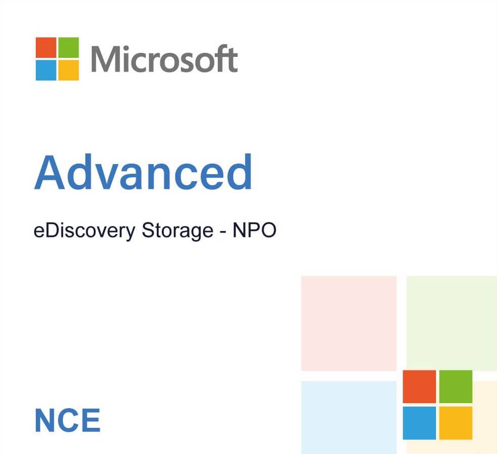 Microsoft Advanced eDiscovery Storage NPO NCE