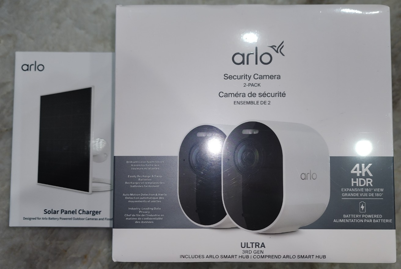 Arlo security cameras Arlo Ultra 3rd Gen VMS5250 4K UHD Security Camera System