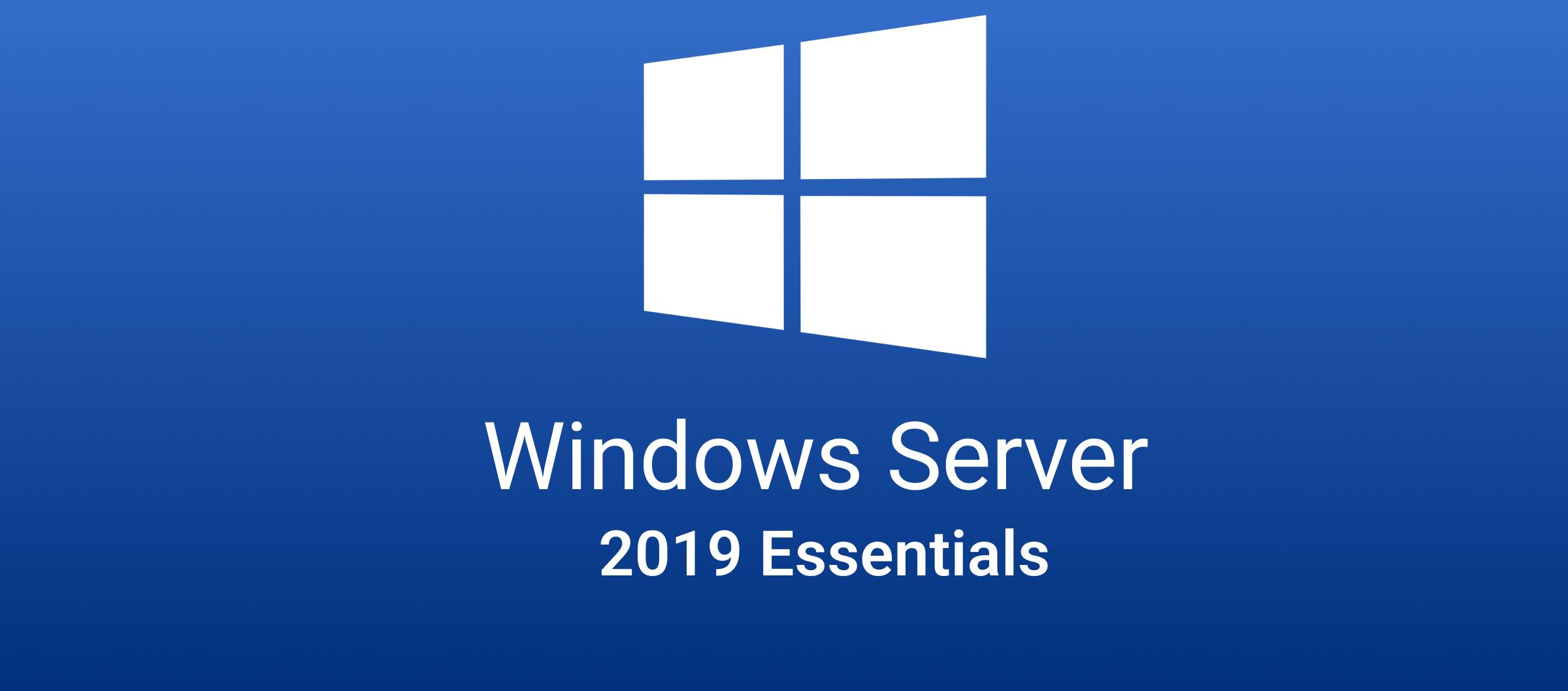 Microsoft Windows Server 2019 Essentials