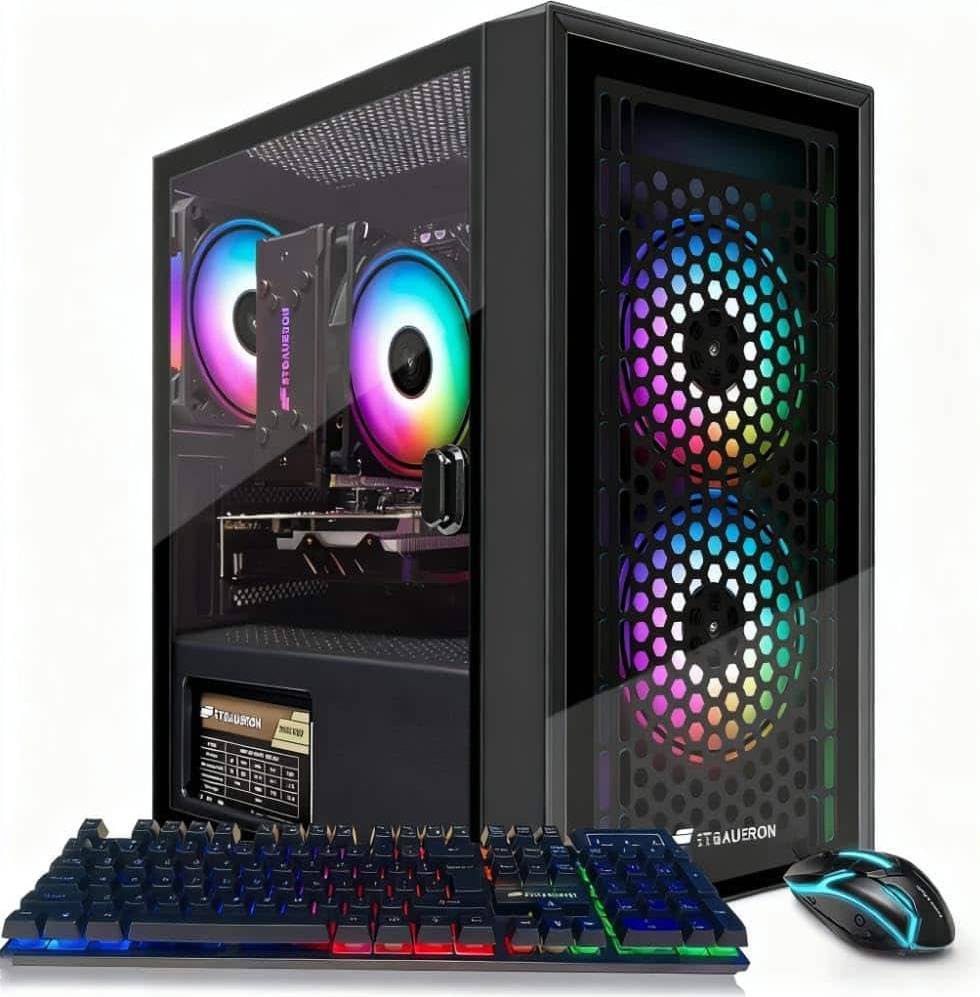 Gaming Desktop PC Intel Core i5 Radeon RX 560 4G 16G RAM 512G SSD