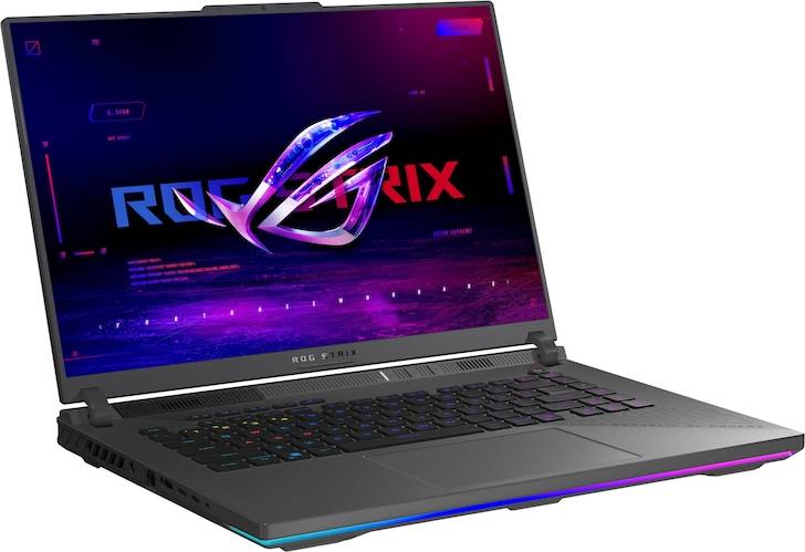 Asus rog 32 ASUS ROG Strix G16 R9-8940HX 32 Laptop
