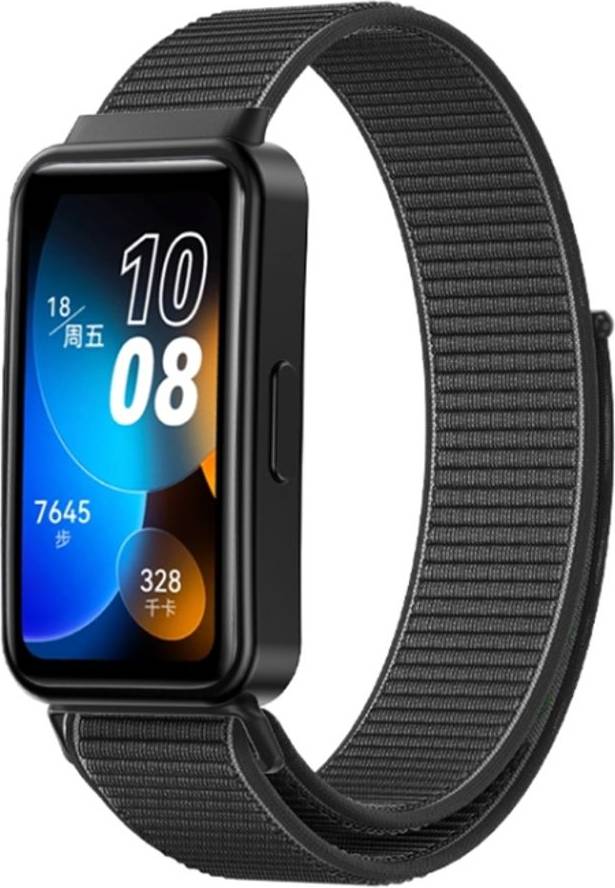 Band 8 Nylon Loop Urrem - Sort