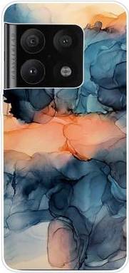 OnePlus 10 Pro Marble Case Orange Between