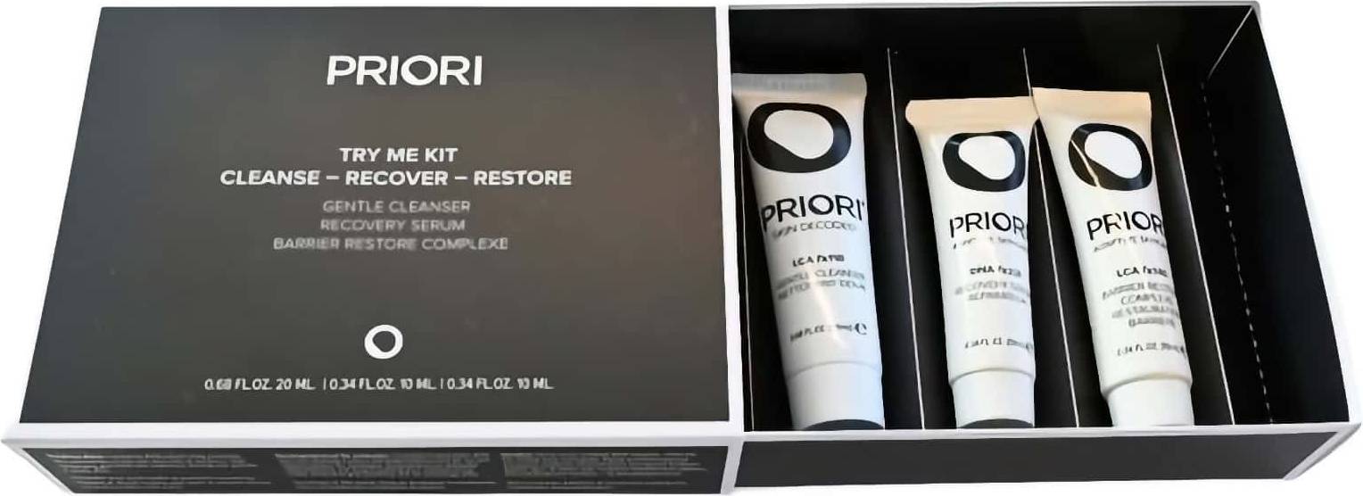 PRIORI Try Me Kit Cleanse Recover