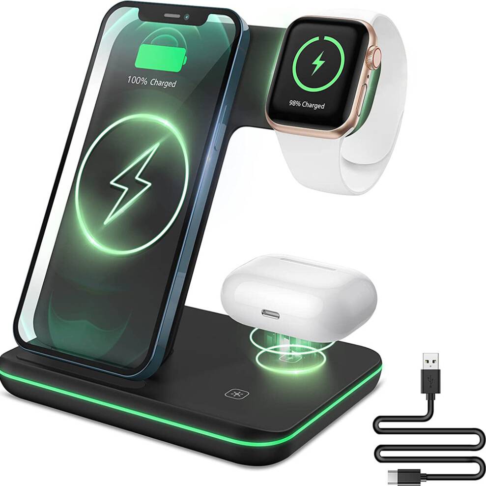 Apple hub 3 In 1 Wireless Charging Hub