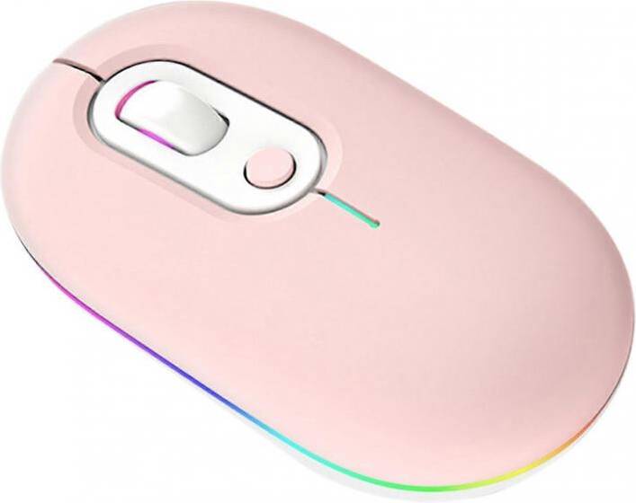 Dual Mode RGB Mouse - Pink