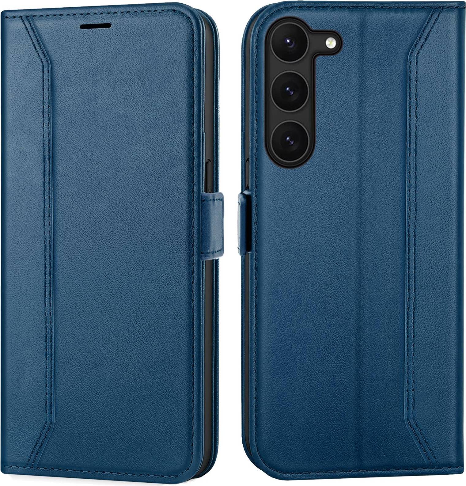 Flip Book Case For Samsung Galaxy Rfid Protection