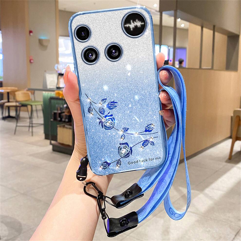 Nothing phone 3 5G Flower Pattern TPU Gradient Phone Case