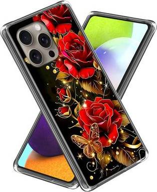 Vibe iPhone 16 Pro Max Cover Butterfly Roses