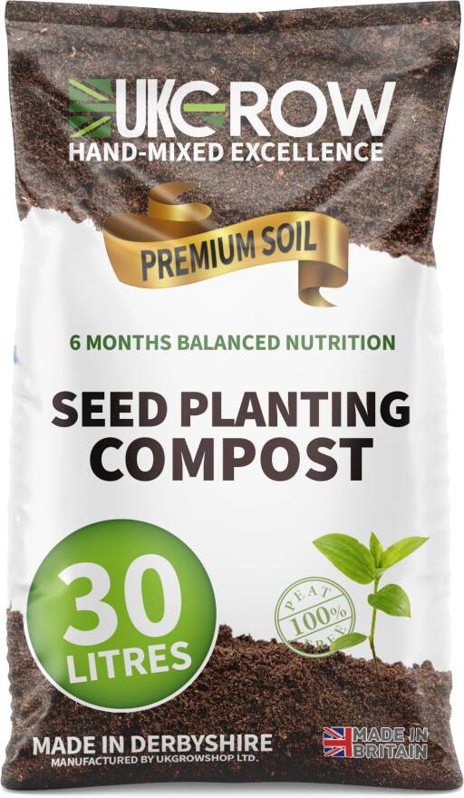 Premium Hand-Mixed Seed Planting Compost