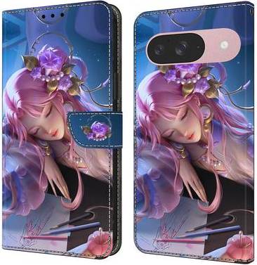 Google Pixel 9 Pro Wallet Case Pattern Printing Stand