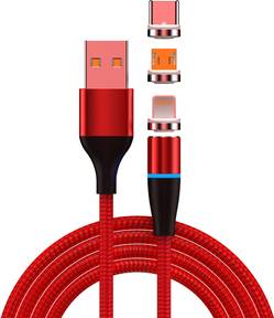 Amazon Latest LED Round Magnetic Charging Cable