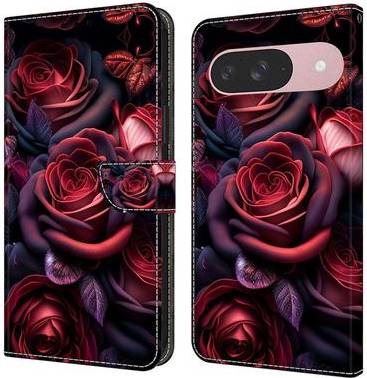 Google Pixel 9 Pro Wallet Case Pattern Printing Stand