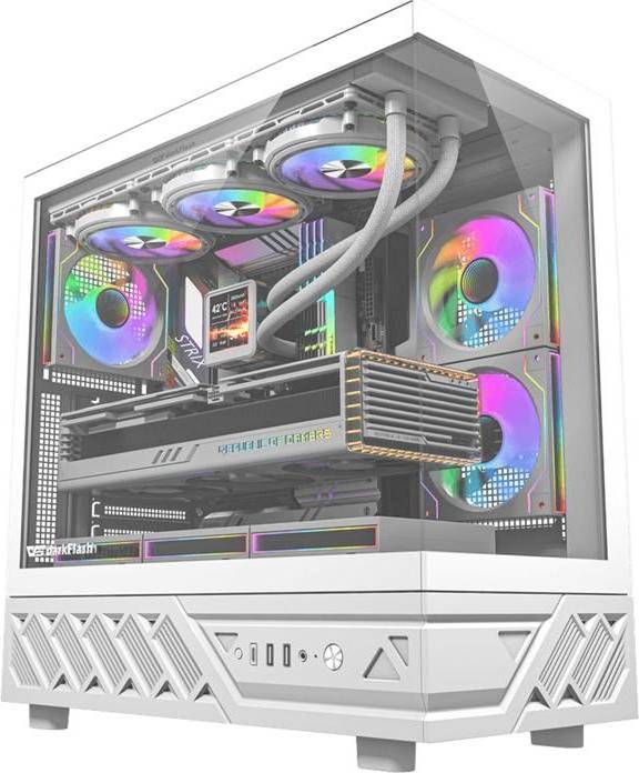 darkFlash DS950V Computer Case With 6 Fans