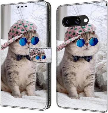 Google pixel 9a cover Google Pixel 9a Wallet Case Pattern Printing Stand