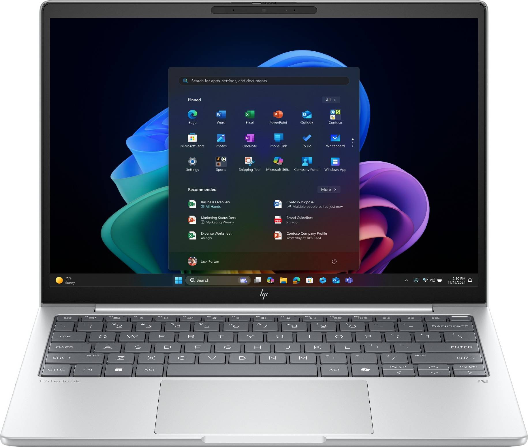HP EliteBook 8 G1a 13 Inch Notebook Next Gen AI PC
