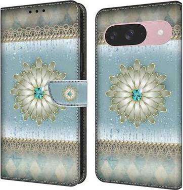 Google Pixel 9 Pro Wallet Case Pattern Printing Stand