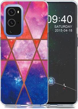 OnePlus Marble OnePlus 9 Pro Case Rose Orange Blue